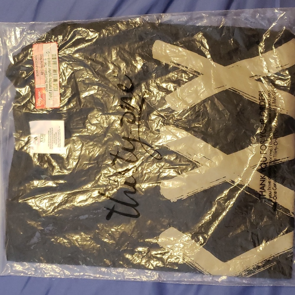 Thirty-one XXXI 31 unisex tee navy/grey Large - Picture 5 of 6